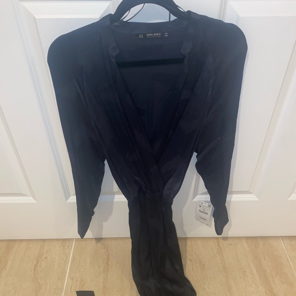 Zara V Neckline Wrap Dress